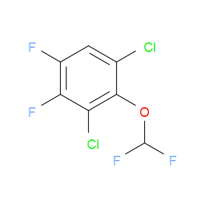 1,3-dichloro-2-(difluoromethoxy)-4,5-difluorobenzene
