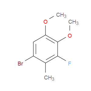 1-bromo-3-fluoro-4,5-dimethoxy-2-methylbenzene
