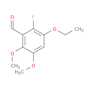 3-ethoxy-2-fluoro-5,6-dimethoxybenzaldehyde