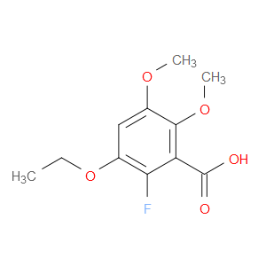3-ethoxy-2-fluoro-5,6-dimethoxybenzoic acid