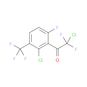 2-chloro-1-(2-chloro-6-fluoro-3-(trifluoromethyl)phenyl)-2,2-difluoroethanone