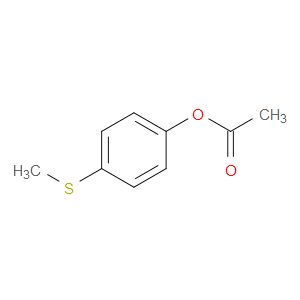 Phenol, 4-(methylthio)-, 1-acetate
