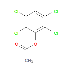 Phenol, 2,3,5,6-tetrachloro-, 1-acetate