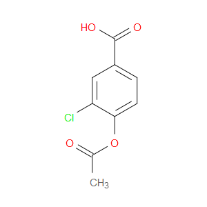 4-(Acetyloxy)-3-chlorobenzoic acid