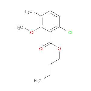 Butyl 6-chloro-2-methoxy-3-methylbenzoate