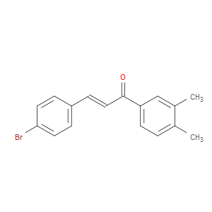 (2E)-3-(4-Bromophenyl)-1-(3,4-dimethylphenyl)-2-propen-1-one