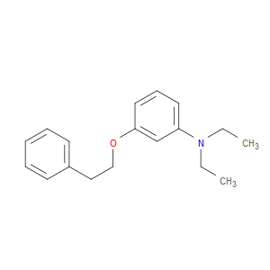 N,N-Diethyl-3-(2-phenylethoxy)benzenamine