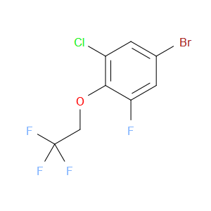 5-bromo-1-chloro-3-fluoro-2-(2,2,2-trifluoroethoxy)benzene