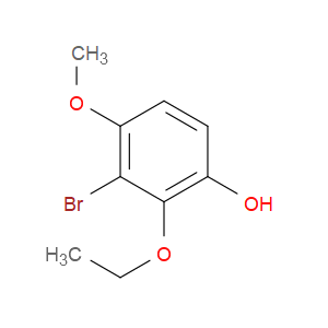 Phenol, 3-bromo-2-ethoxy-4-methoxy-