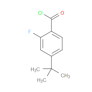 4-(1,1-Dimethylethyl)-2-fluorobenzoyl chloride