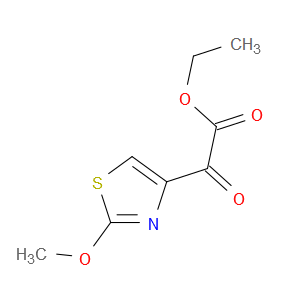 Ethyl 2-methoxy-α-oxo-4-thiazoleacetate