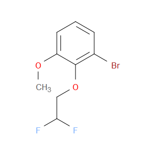 1-Bromo-2-(2,2-difluoroethoxy)-3-methoxybenzene