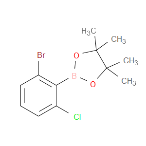 2-Bromo-6-chlorophenylboronic acid pinacol ester