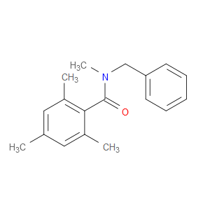 N,2,4,6-Tetramethyl-N-(phenylmethyl)benzamide