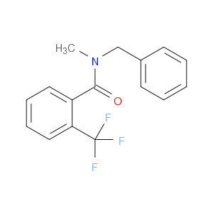 N-Methyl-N-(phenylmethyl)-2-(trifluoromethyl)benzamide