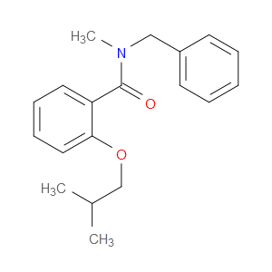 N-Methyl-2-(2-methylpropoxy)-N-(phenylmethyl)benzamide
