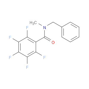 2,3,4,5,6-Pentafluoro-N-methyl-N-(phenylmethyl)benzamide