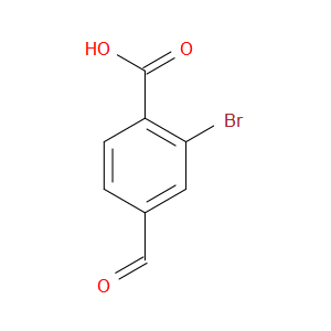 2-bromo-4-formylbenzoic acid
