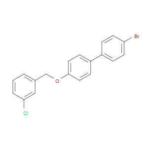4-bromo-4'-((3-chlorobenzyl)oxy)-1,1'-biphenyl