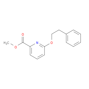 Methyl 6-(2-phenylethoxy)-2-pyridinecarboxylate