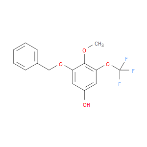 3-(benzyloxy)-4-methoxy-5-(trifluoromethoxy)phenol