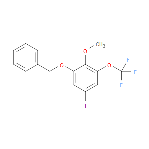 1-(benzyloxy)-5-iodo-2-methoxy-3-(trifluoromethoxy)benzene