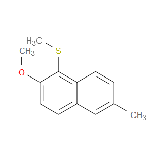 (2-methoxy-6-methylnaphthalen-1-yl)(methyl)sulfane