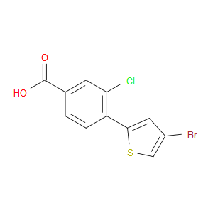 4-(4-bromothiophen-2-yl)-3-chlorobenzoic acid