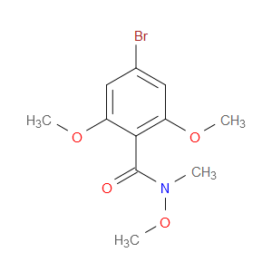 4-bromo-N,2,6-trimethoxy-N-methylbenzamide