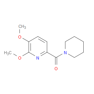 (5,6-dimethoxypyridin-2-yl)(piperidin-1-yl)methanone