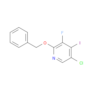 2-(benzyloxy)-5-chloro-3-fluoro-4-iodopyridine