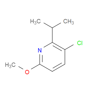 3-chloro-2-isopropyl-6-methoxypyridine