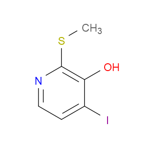 4-iodo-2-(methylthio)pyridin-3-ol