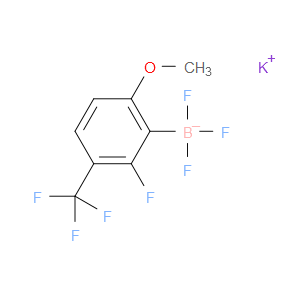 potassium trifluoro(2-fluoro-6-methoxy-3-(trifluoromethyl)phenyl)borate