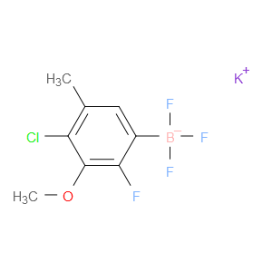 potassium (4-chloro-2-fluoro-3-methoxy-5-methylphenyl)trifluoroborate