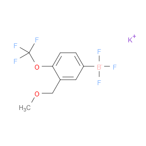 potassium trifluoro(3-(methoxymethyl)-4-(trifluoromethoxy)phenyl)borate