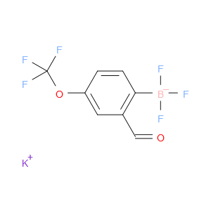 potassium trifluoro(2-formyl-4-(trifluoromethoxy)phenyl)borate