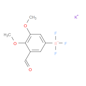 potassium trifluoro(3-formyl-4,5-dimethoxyphenyl)borate