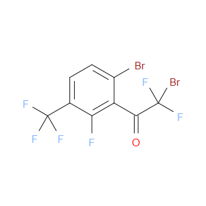 2-bromo-1-(6-bromo-2-fluoro-3-(trifluoromethyl)phenyl)-2,2-difluoroethanone