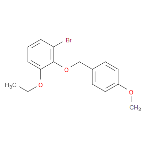 1-bromo-3-ethoxy-2-((4-methoxybenzyl)oxy)benzene