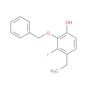 2-(benzyloxy)-4-ethyl-3-fluorophenol