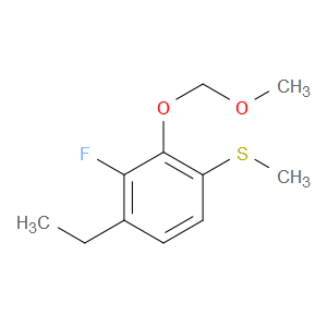 (4-ethyl-3-fluoro-2-(methoxymethoxy)phenyl)(methyl)sulfane