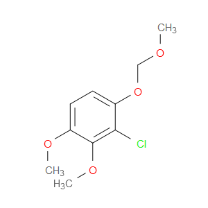 2-chloro-3,4-dimethoxy-1-(methoxymethoxy)benzene
