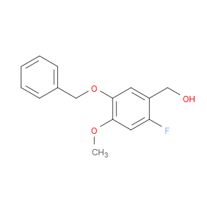 (5-(benzyloxy)-2-fluoro-4-methoxyphenyl)methanol