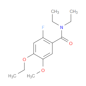 4-ethoxy-N,N-diethyl-2-fluoro-5-methoxybenzamide