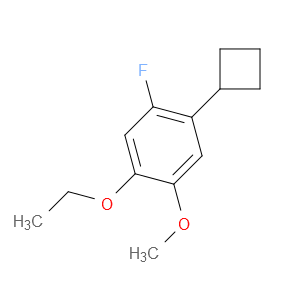 1-cyclobutyl-4-ethoxy-2-fluoro-5-methoxybenzene