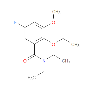 2-ethoxy-N,N-diethyl-5-fluoro-3-methoxybenzamide