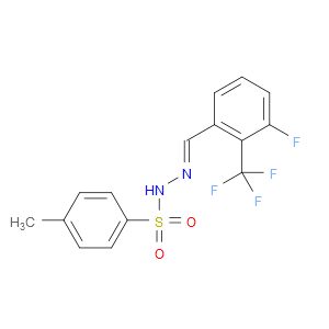 N'-(3-fluoro-2-(trifluoromethyl)benzylidene)-4-methylbenzenesulfonohydrazide