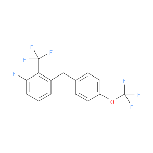 1-fluoro-3-(4-(trifluoromethoxy)benzyl)-2-(trifluoromethyl)benzene
