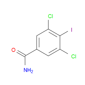 3,5-dichloro-4-iodobenzamide